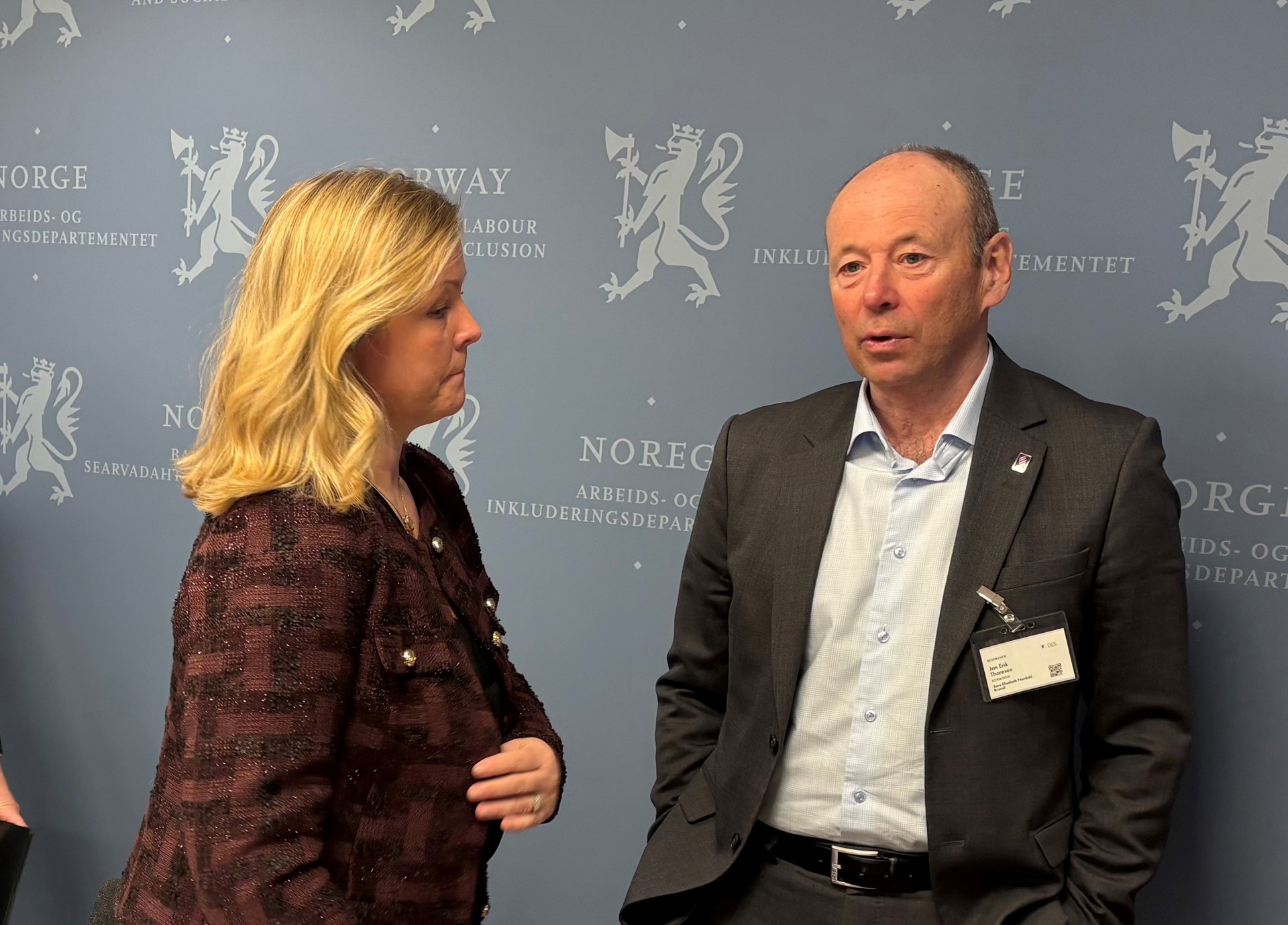 Statsbudsjett 2027, møte nr. 3 med regjeringen